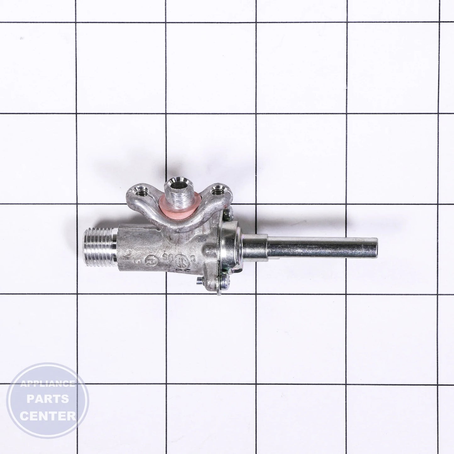 VALVE-BRNR WPW10247744 - Side view with 25,000 BTUs capacity