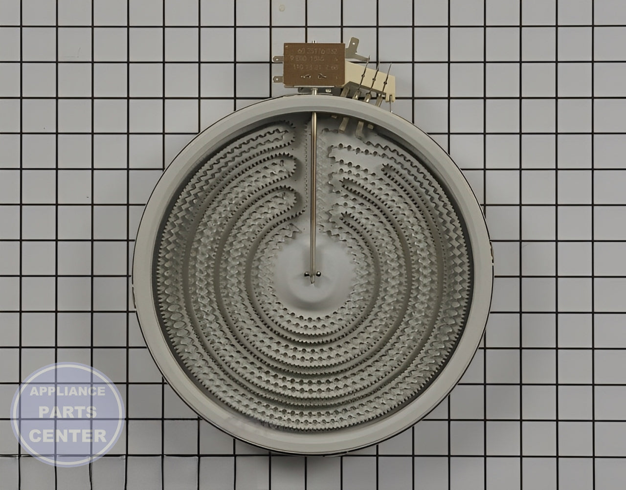 Maytag KitchenAid Radiant Surface Element WPW10251107 - Main view showing 10-inch diameter heating element for various models