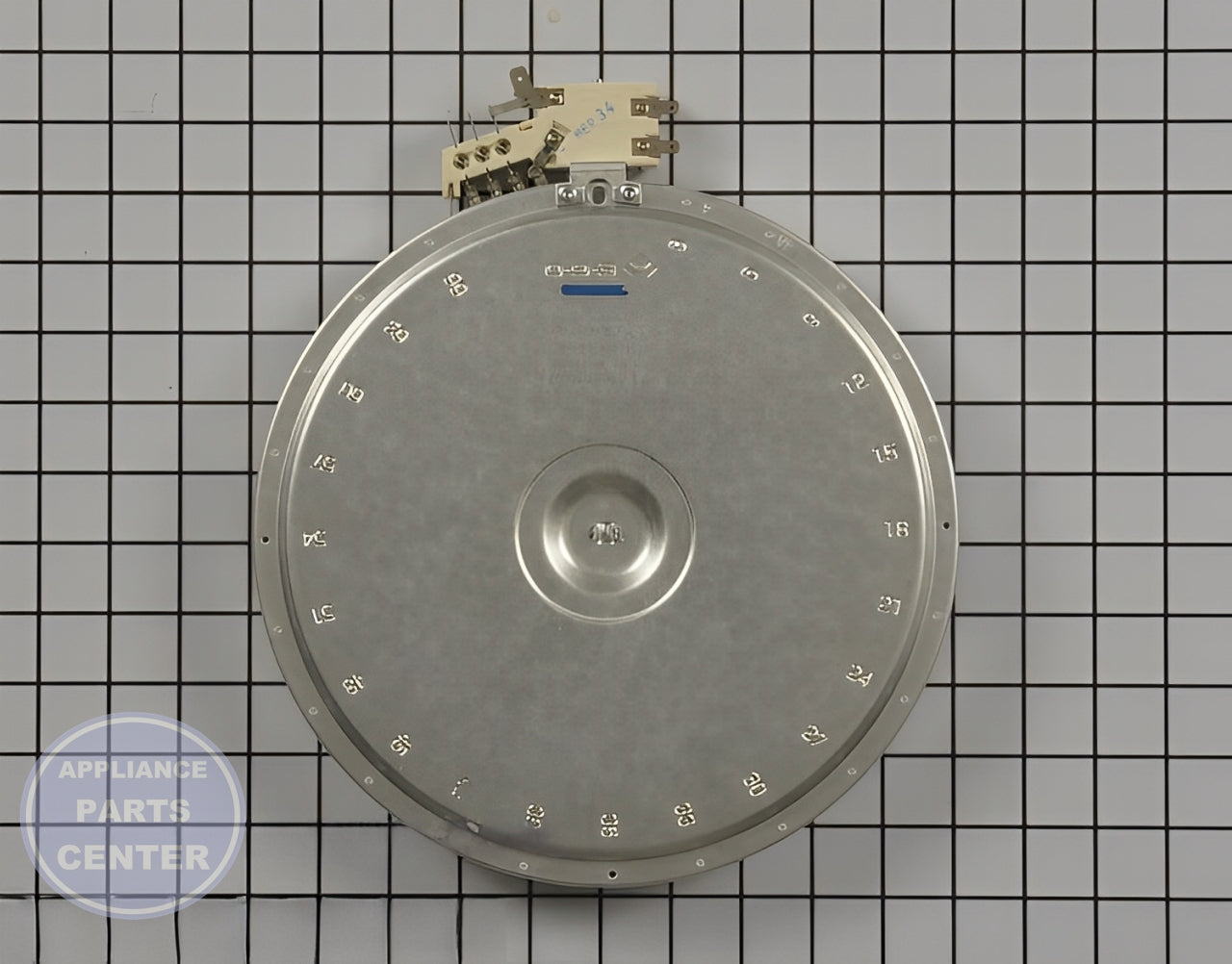 Radiant Surface Element WPW10251107 - Detailed view of 1800 watts heating capacity