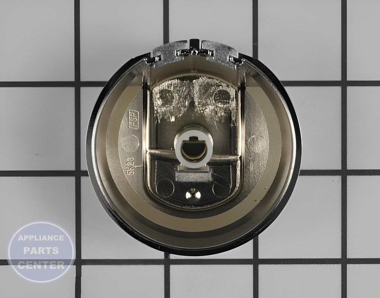 Knob WPW10251384 - Side view with robust construction