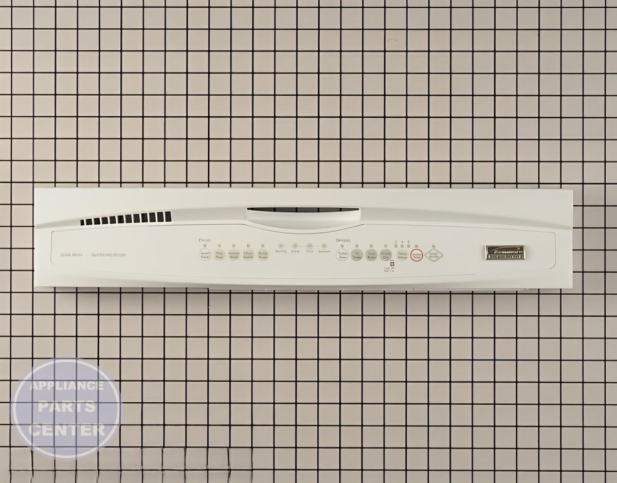 WHIRLPOOL DISHWASHER CONTROL PANEL WPW10253580 - Main view showing touchpad for WPL Dishwashers