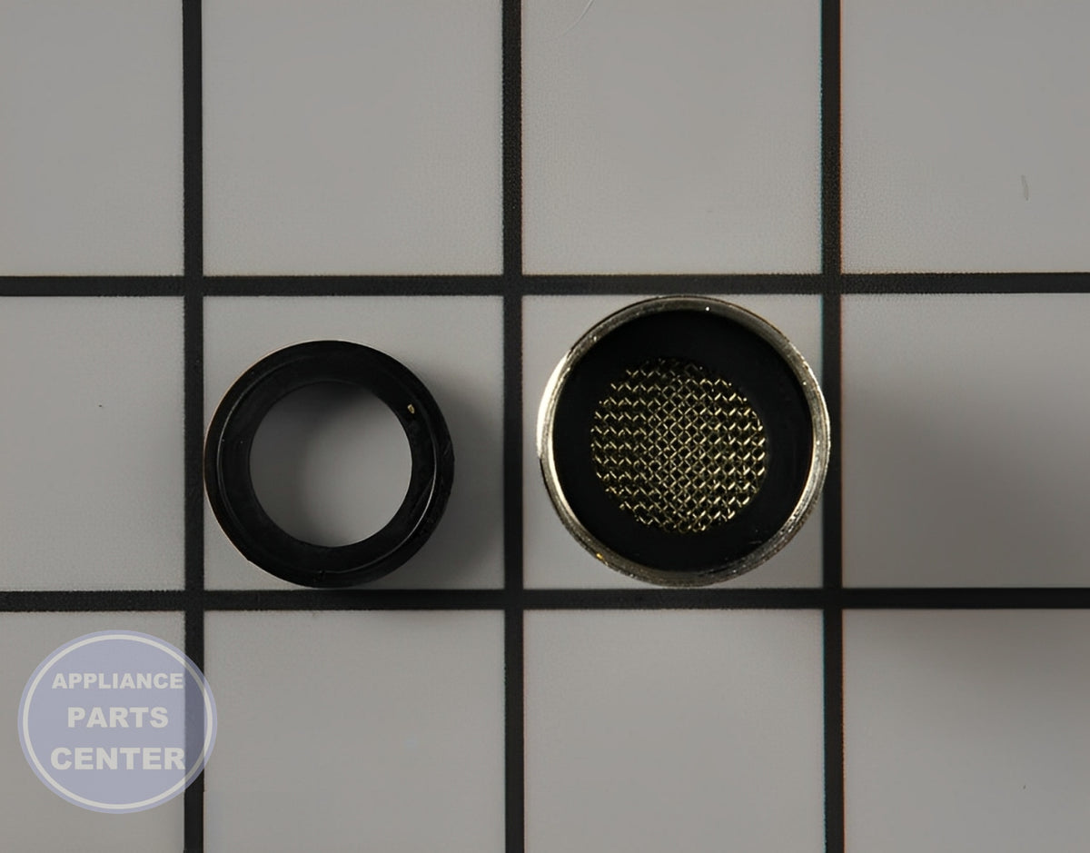 WHIRLPOOL FAUCET ADAPTER WPW10254672 - Side view with precise measurements