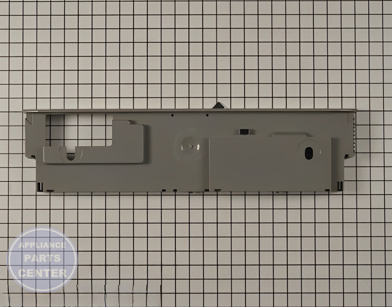 Control Panel WPW10254842 - Side view with precise measurements