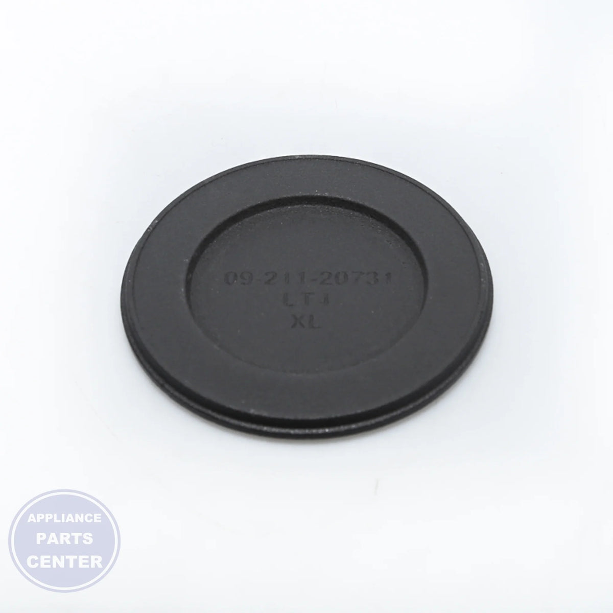 CAP-BURNER WPW10256034 - Side view with 25 lbs support
