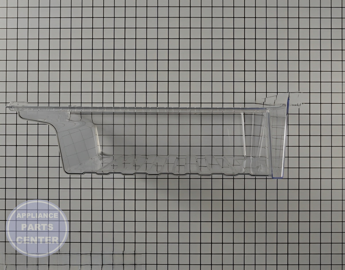 Whirlpool Refrigerator Snack Pan WPW10256770 - Detailed view of durable construction with specific technical details