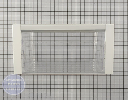 Crisper Drawer WPW10256812 - Side view with 16.5" width, 14.5" depth, and 7" height