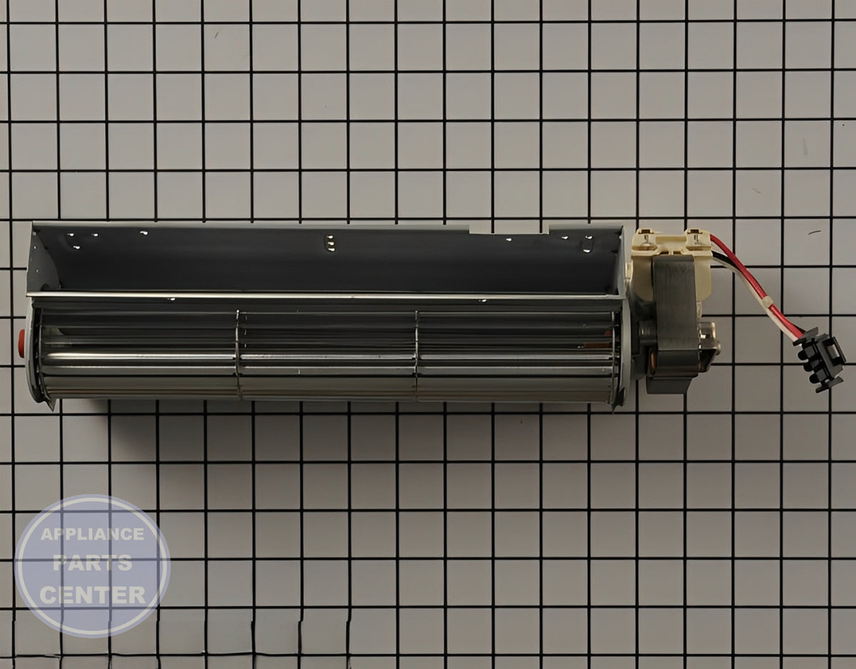 WHIRLPOOL BLOWER WPW10260254 - Detailed view of powerful blower motor
