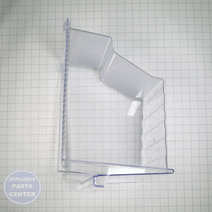 BIN-FREEZR WPW10260985 - Side view with specific measurements