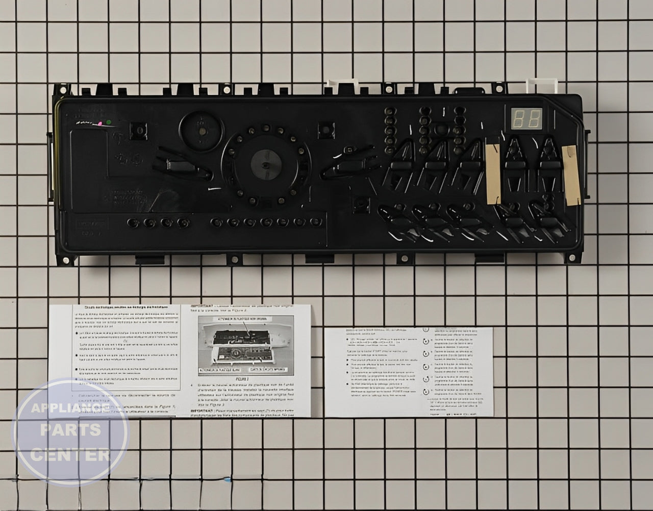 WPL CNTRL-ELEC WPW10269599 - Main view showing advanced circuit board for compatible models