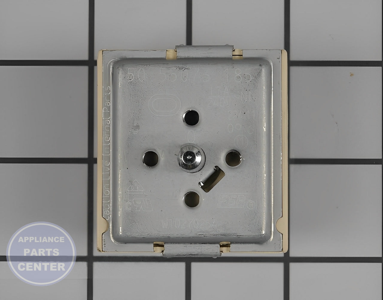 Maytag Whirlpool Selector Switch WPW10270254 - Main view showing seamless function for Maytag and Whirlpool models