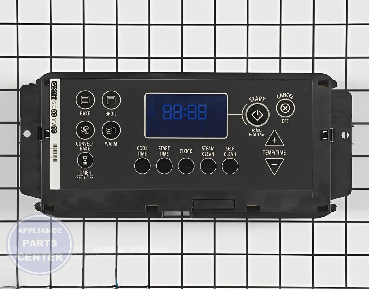Whirlpool Control Board WPW10271740 - Main view showing temperature control for Whirlpool models