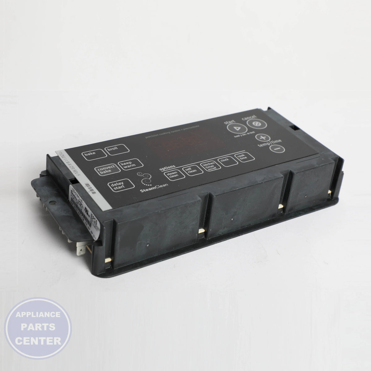 CNTRL-ELEC WPW10271837 - Side view with precise measurements