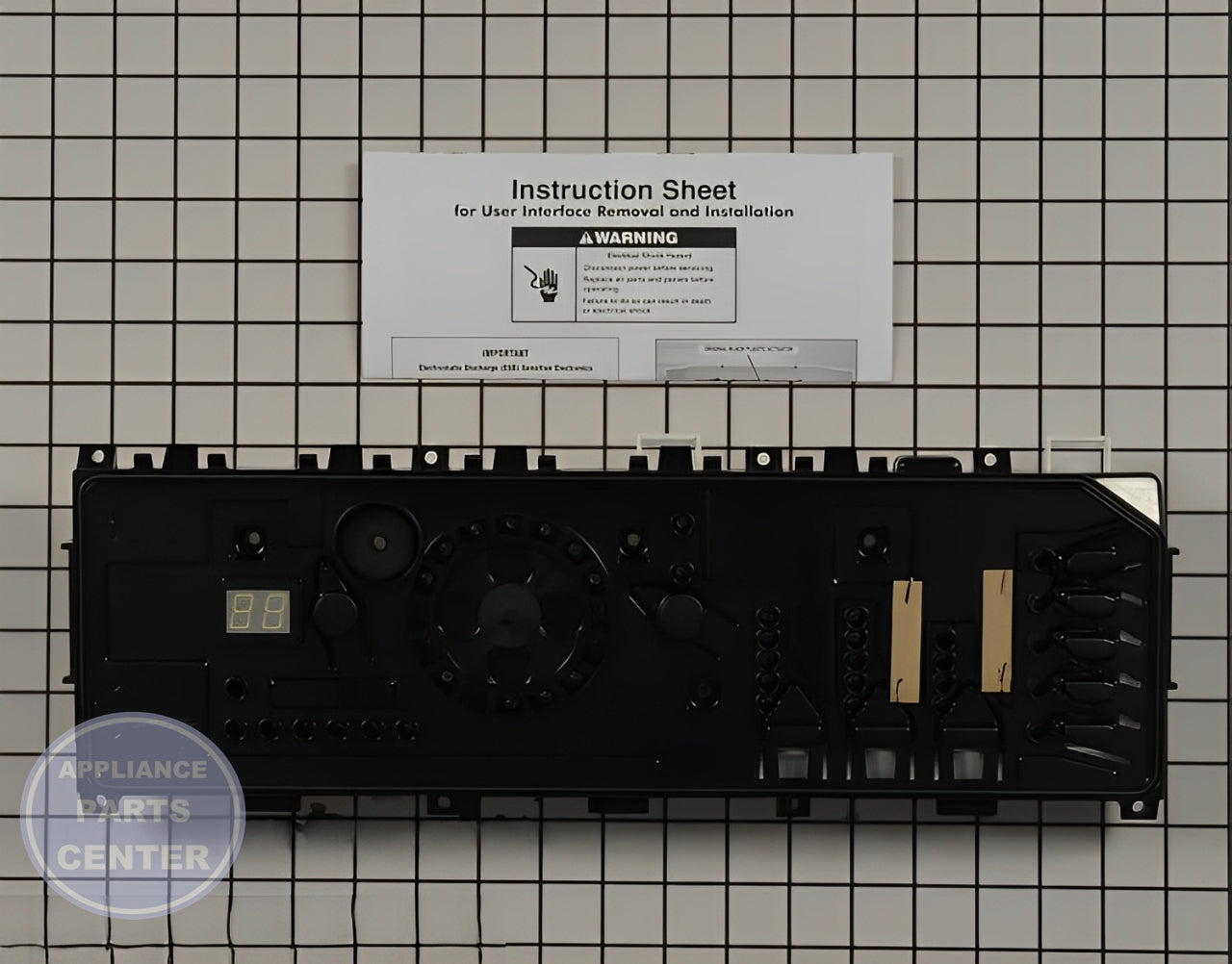 Maytag Control Board WPW10272638 - Main view showing timer and circuits for various models