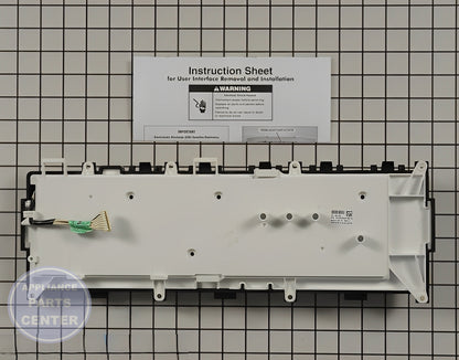 Control Board WPW10272638 - Detailed view of timer and circuit specifications
