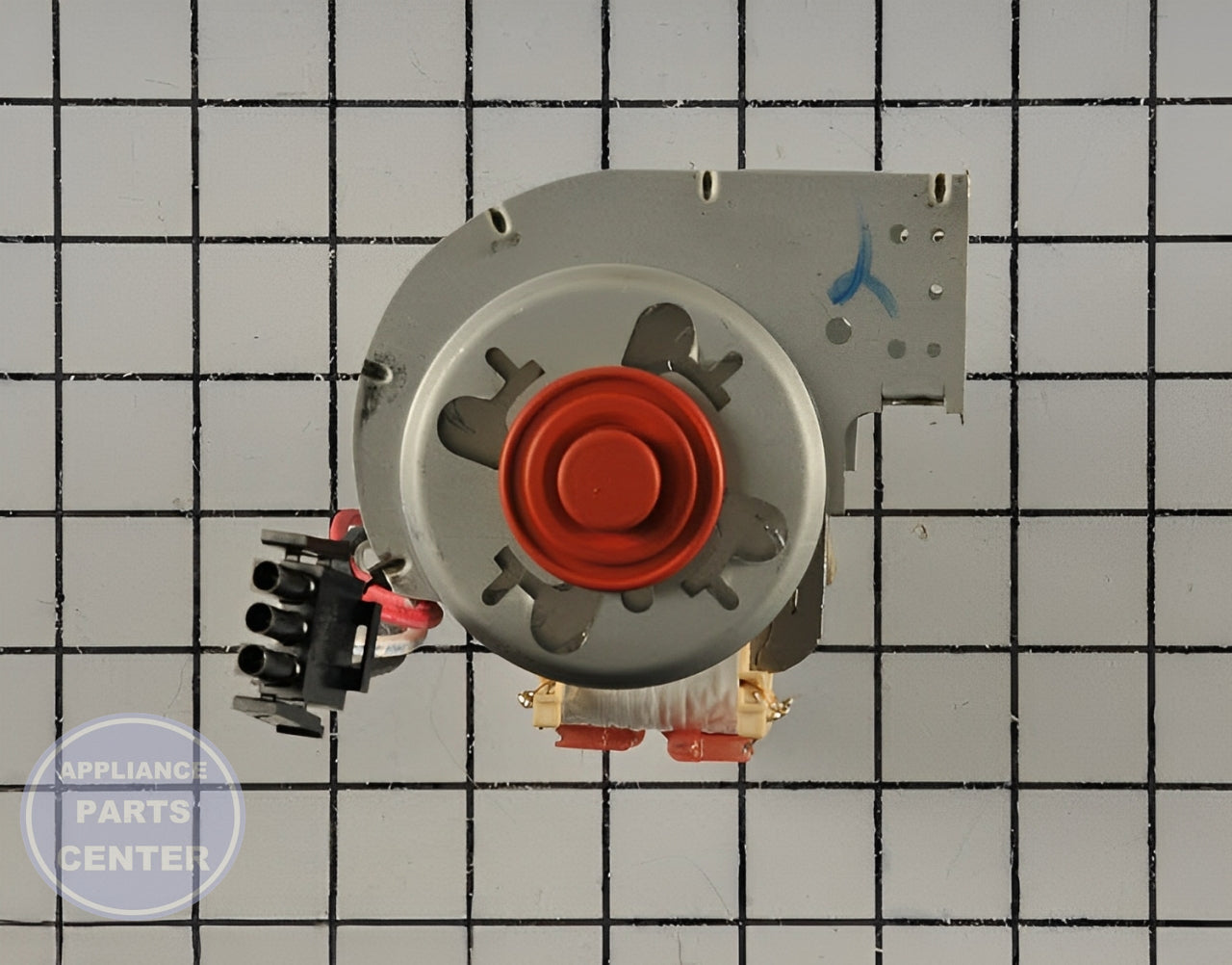WHIRLPOOL BLOWER ASSEMBLY WPW10273666 - Installation in WPL Range/Stove/Oven showing key mounting points