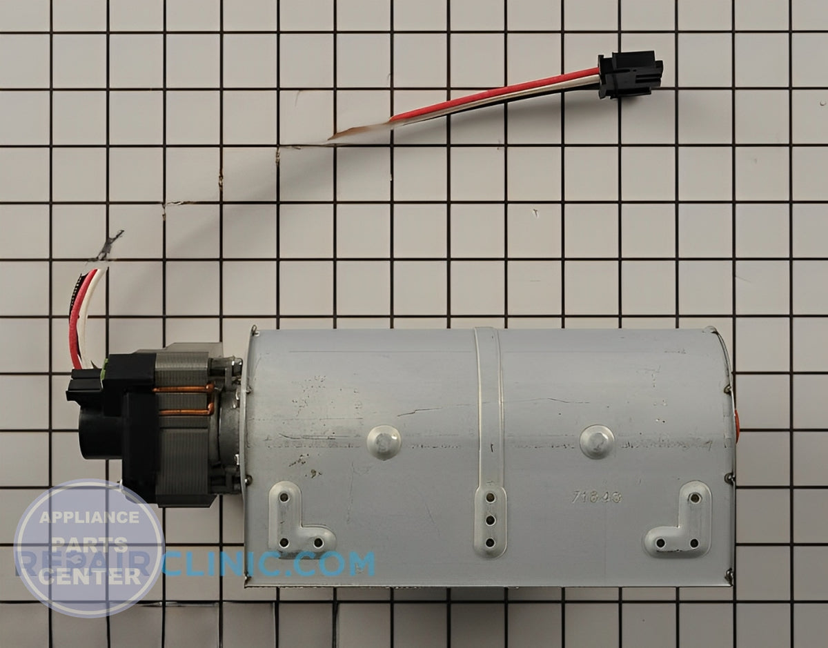 WHIRLPOOL RANGE WALL OVEN BLOWER WPW10273667 - Detailed view of high-temperature tolerance