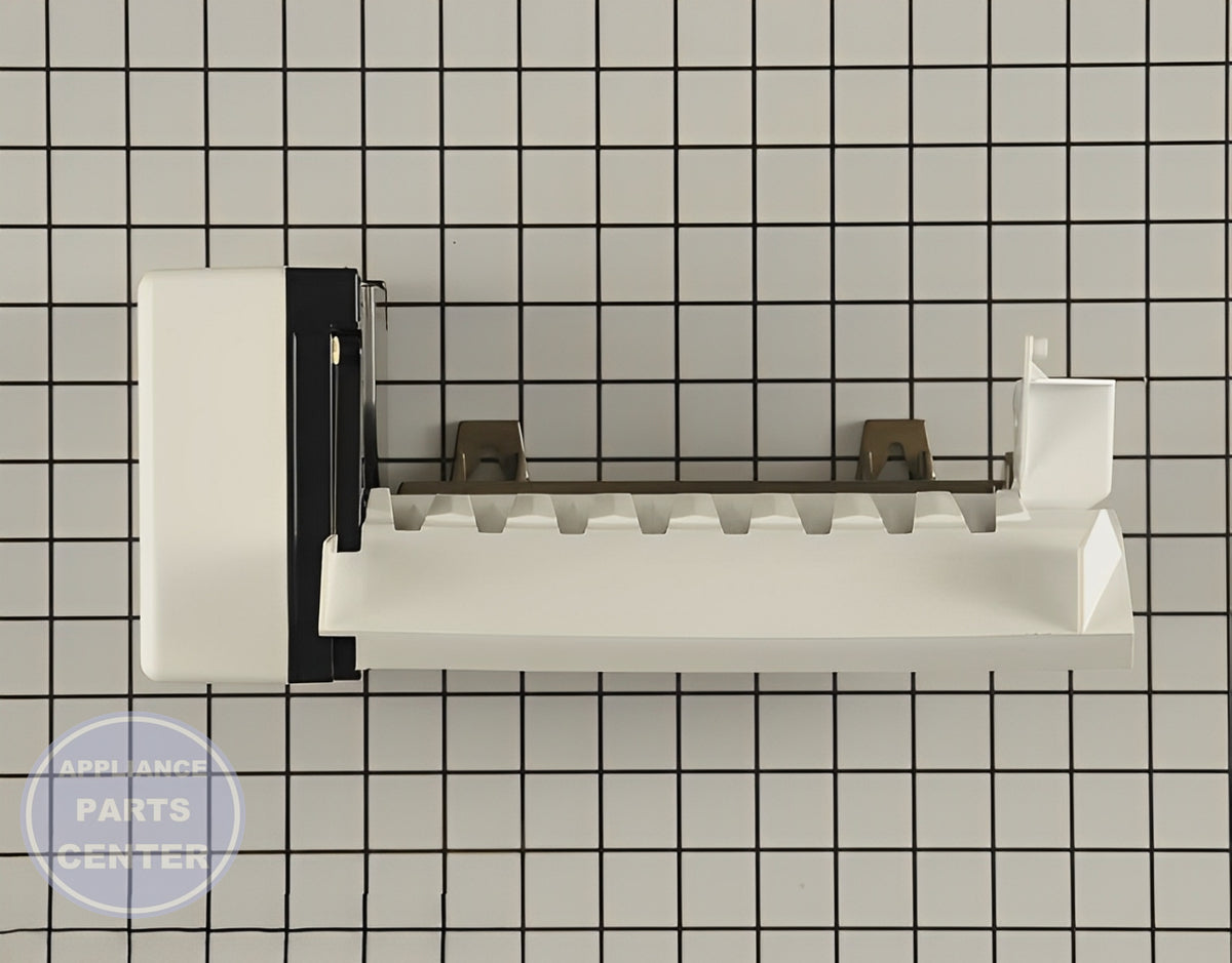 WHIRLPOOL ICEMAKER ASSEMBLY WPW10277448 - Detailed view of the ice maker specifications