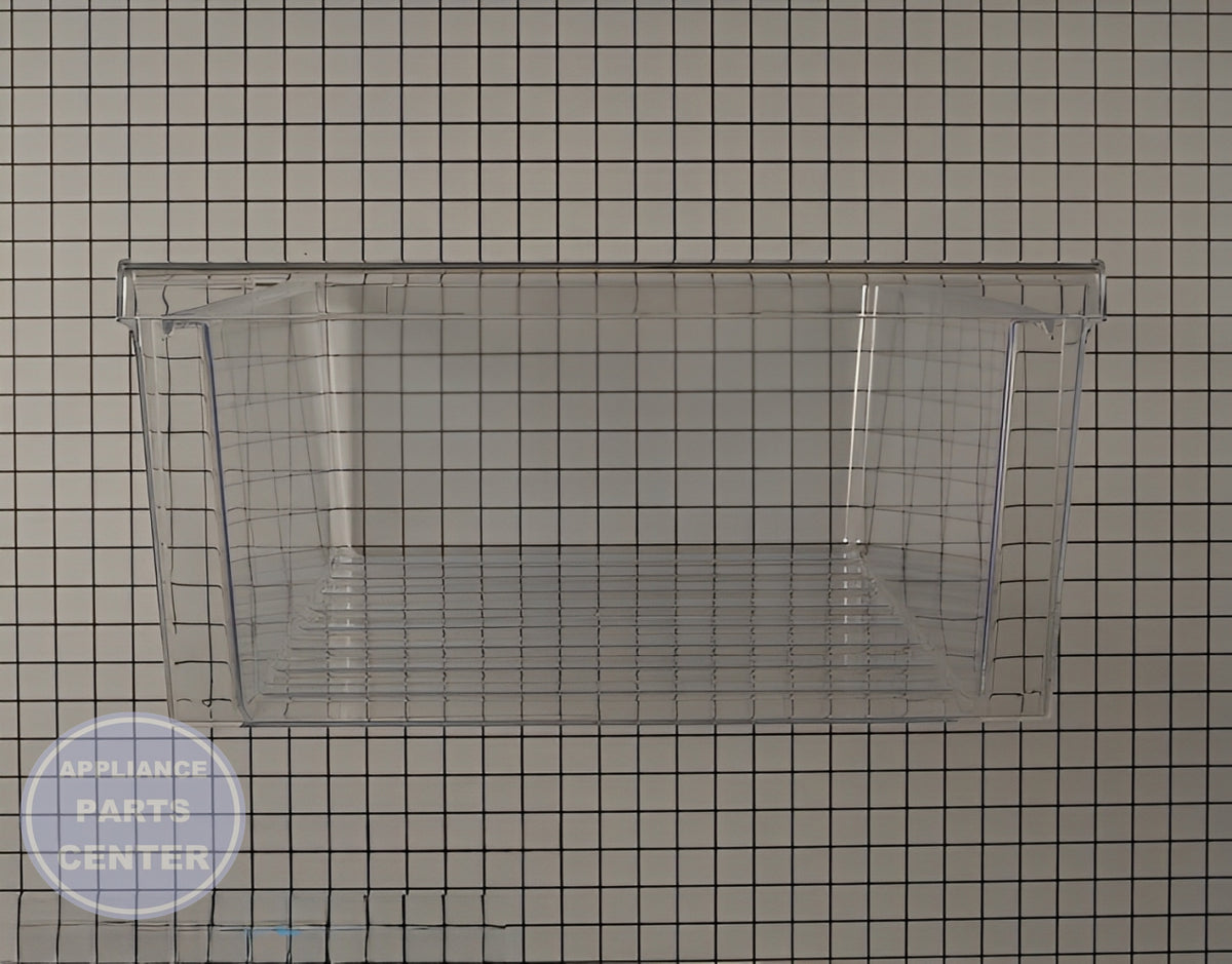 WHIRLPOOL REFRIGERATOR CRISPER PAN WPW10278653 - Detailed view of high-quality construction and durability details
