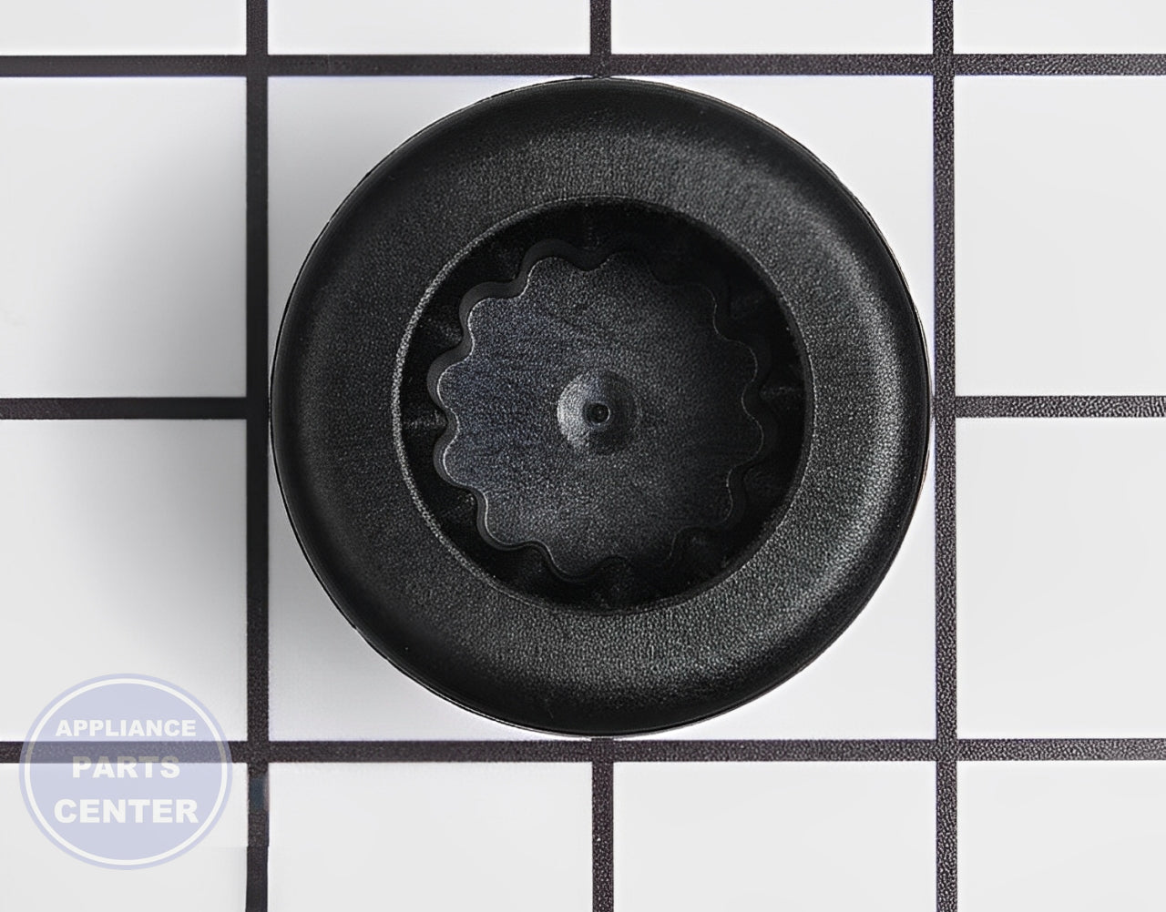 WHIRLPOOL BLENDER DRIVE COUPLER WPW10279256 - Main view showing durable axle, roller, shaft, and wheel for WPL Dishwasher and Blender models