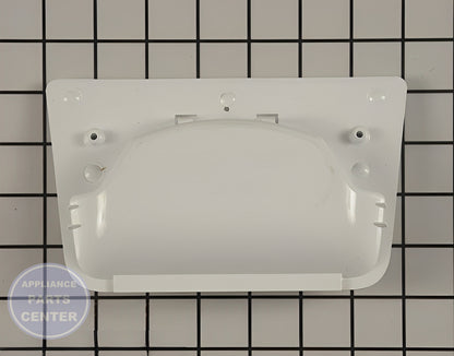 WHIRLPOOL WHITE DRYER HANDLE WPW10284182 - Detailed view of sturdy construction