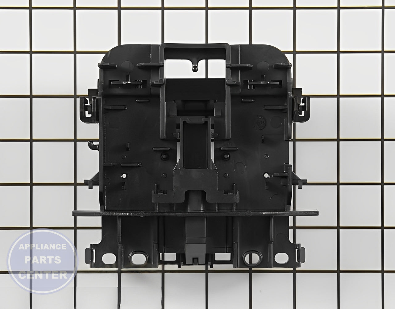 Door Latch WPW10290198 - Side view with precise measurements