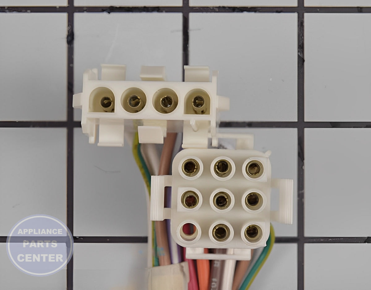 WHIRLPOOL REFRIGERATOR WIRE HARNESS WPW10290745 - Detailed view of wire connector