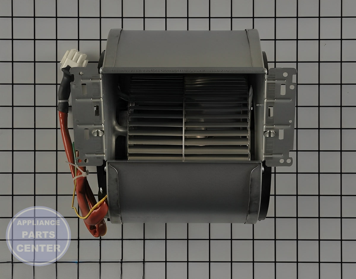 WHIRLPOOL BLOWER FAN WPW10293966 - Detailed view of high-quality motor specifications