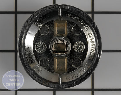 Knob WPW10295131 - Side view with X-inch diameter