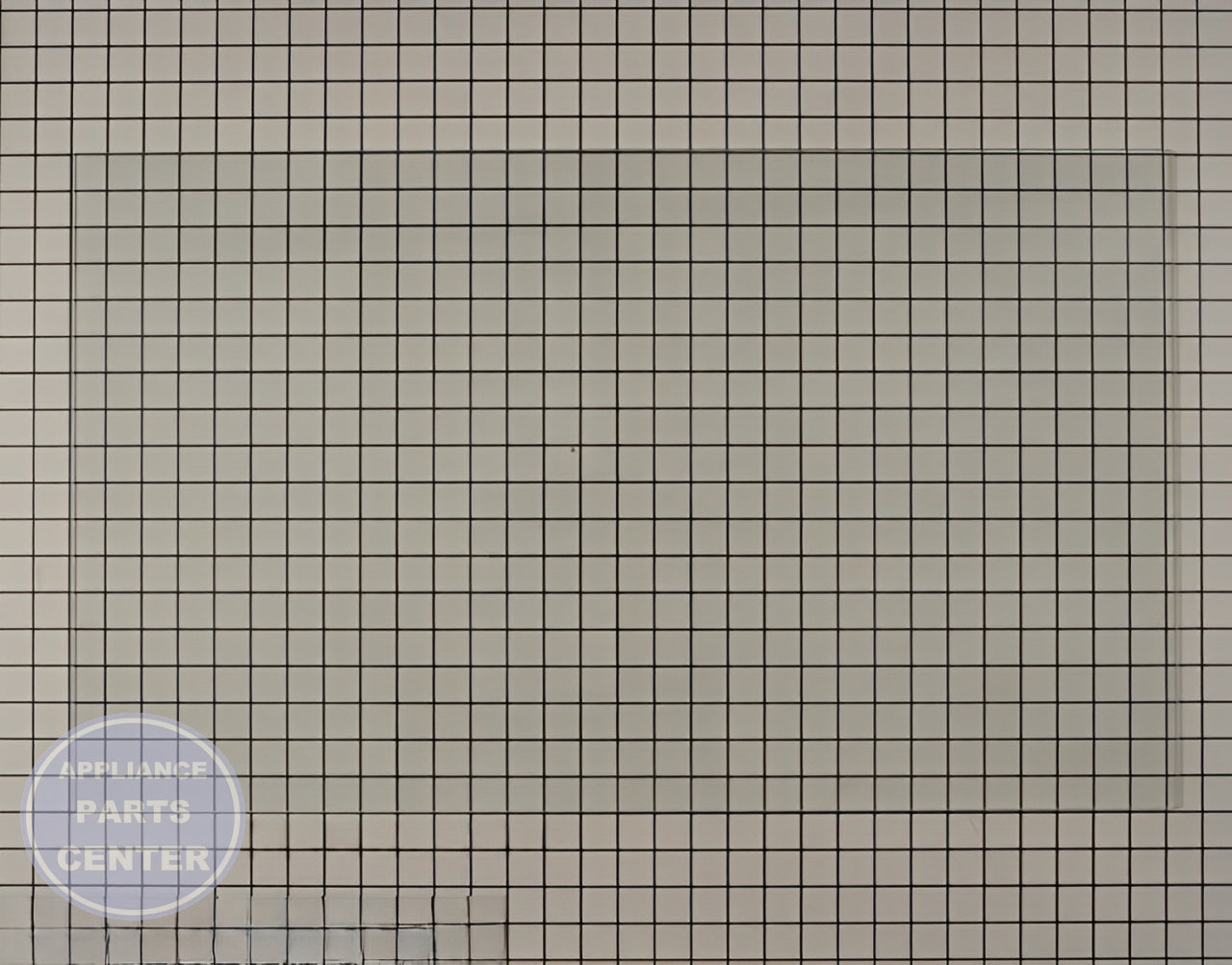Maytag Shelf Glass WPW10296571 - Main view showing sturdy construction for multiple models