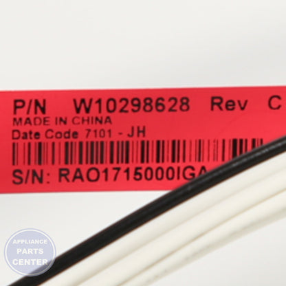 CNTRL-ELEC WPW10298628 - Side view with variability of +/- 2°F