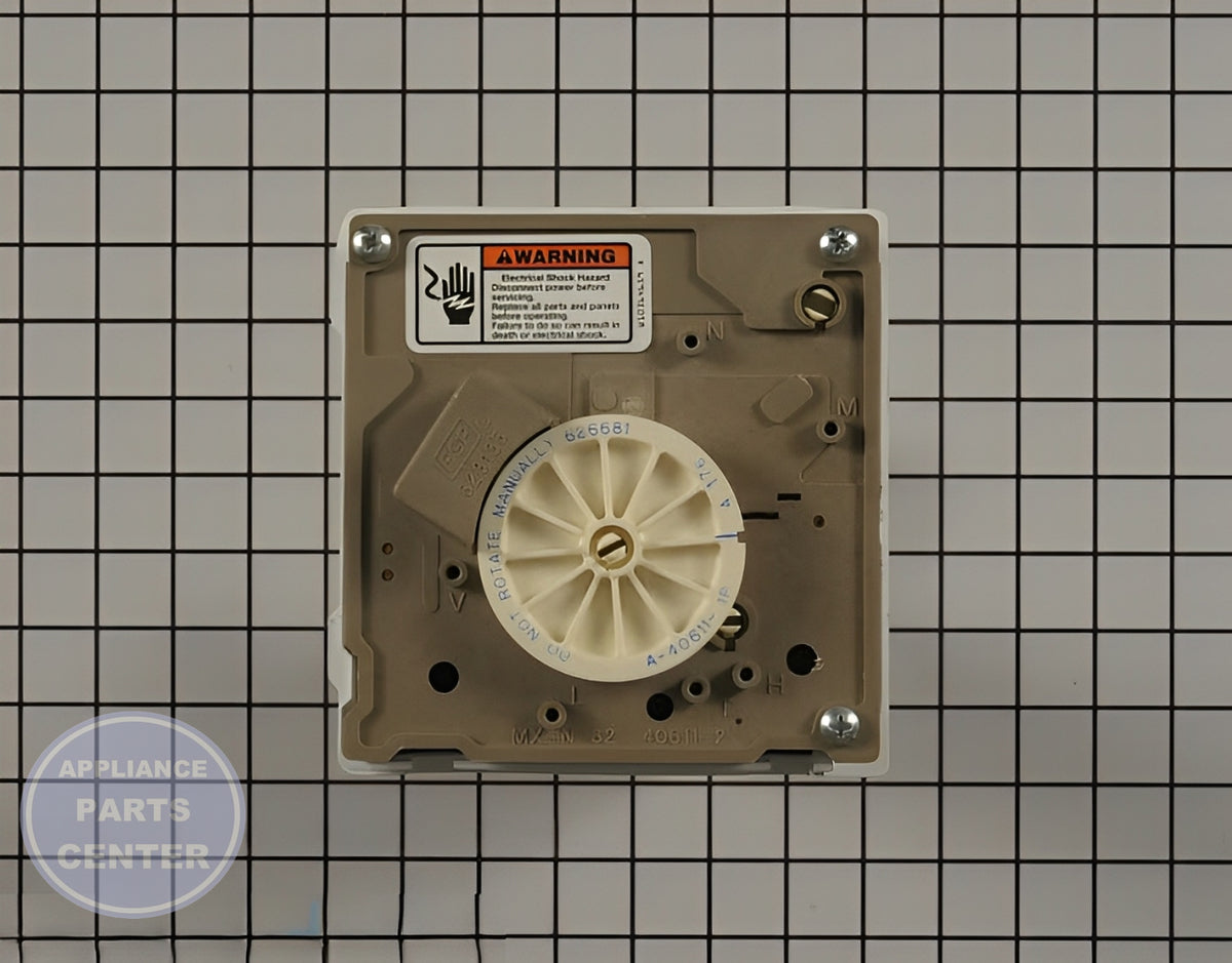 WHIRLPOOL ICE MAKER WPW10300024 - Side view with precise dimensions
