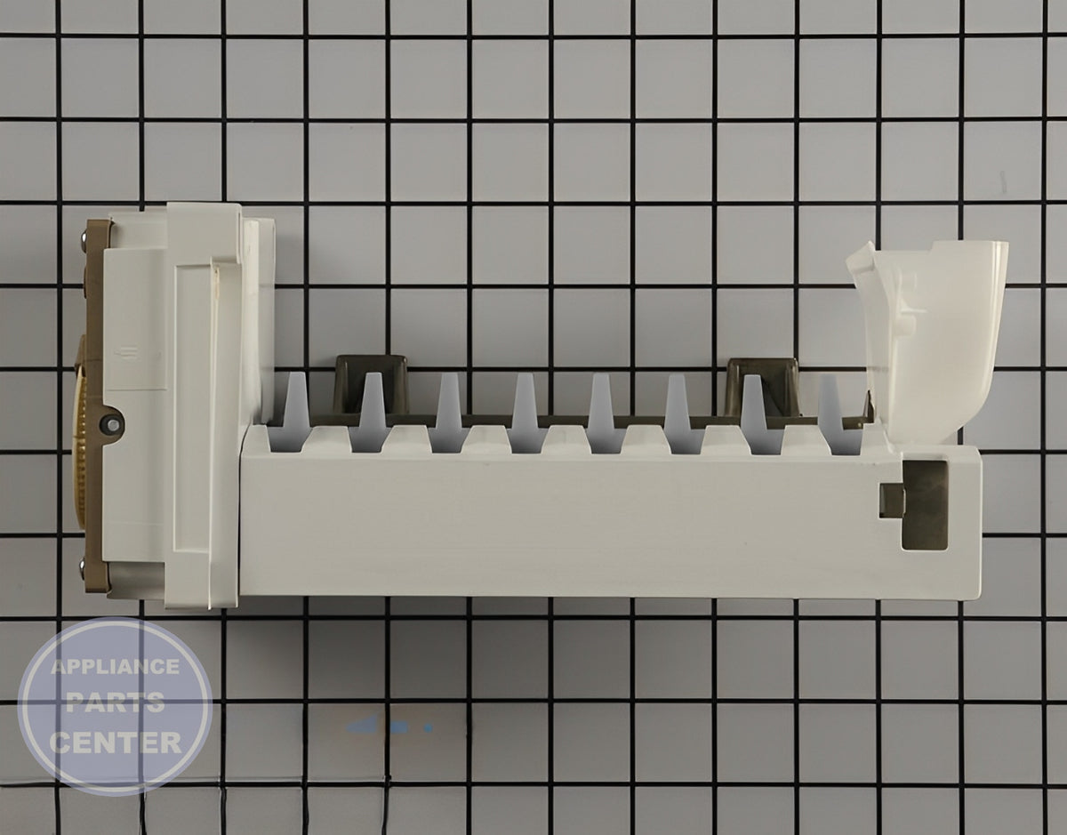 WHIRLPOOL ICE MAKER WPW10300024 - Installation in WPL Refrigerator showing key mounting points