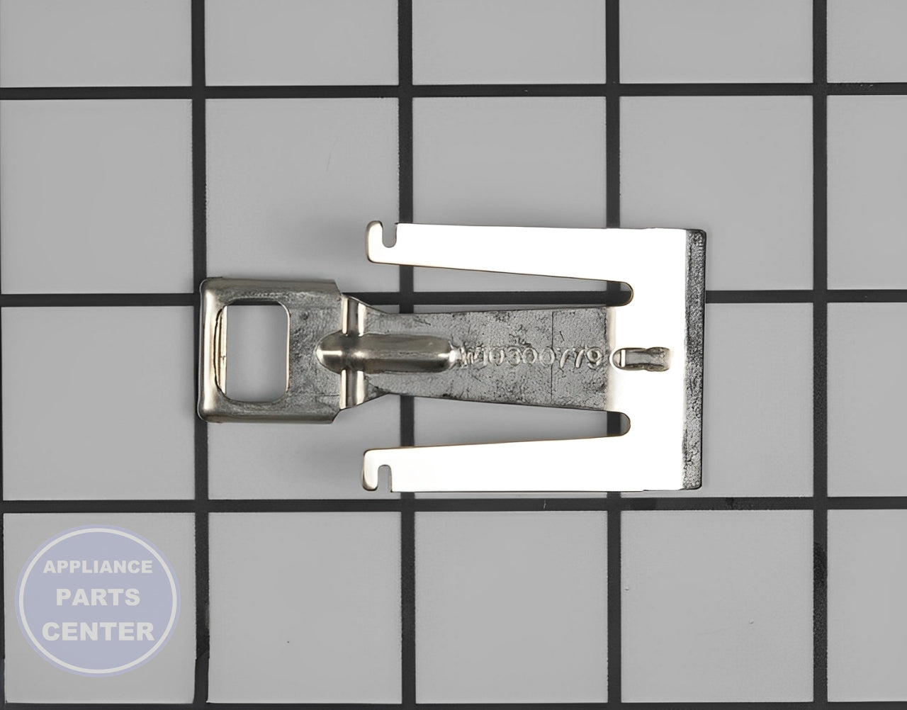 Whirlpool Door Strike WPW10300779 - Main view showing secure latch for KitchenAid models