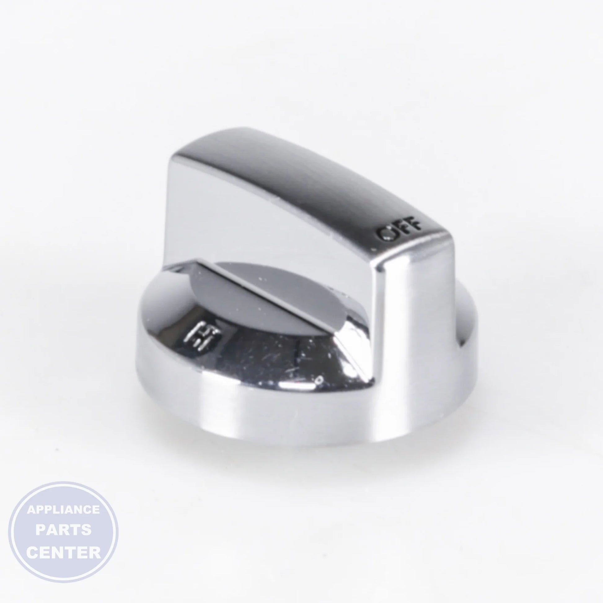 KNOB WPW10301588 - Side view with precise measurements