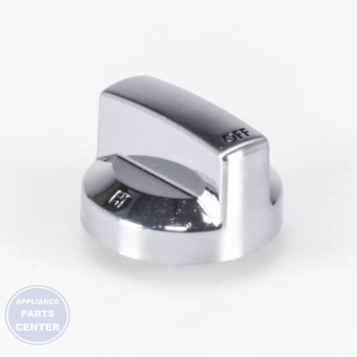 KNOB WPW10301588 - Side view with precise measurements