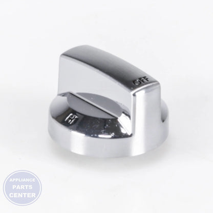 KNOB WPW10301588 - Side view with precise measurements