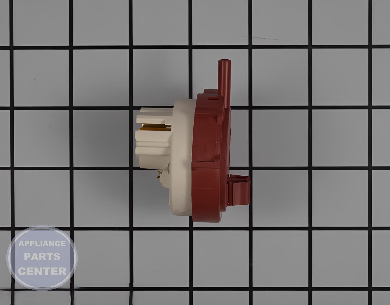 Whirlpool Pressure Switch WPW10304342 - Installation in Maytag model, highlighting key mounting points
