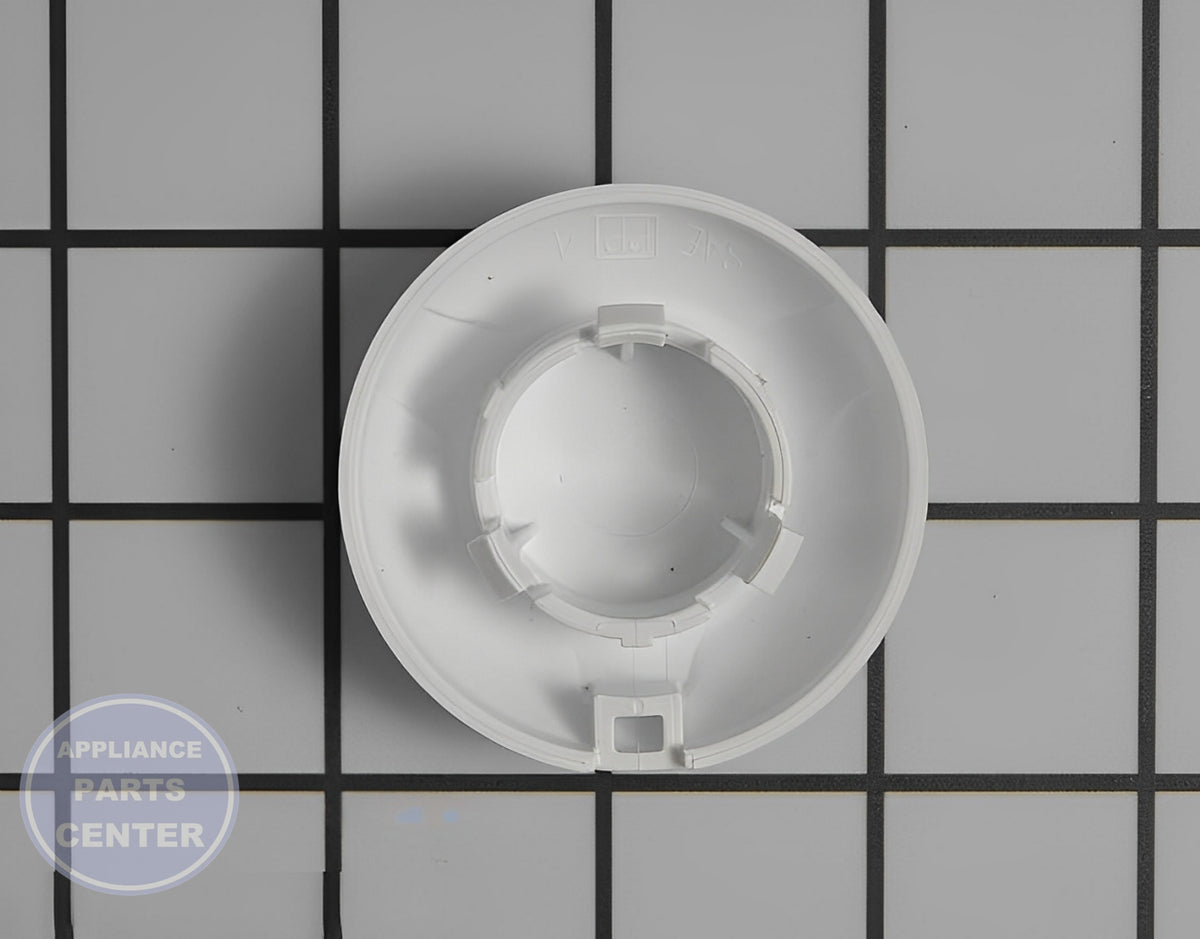 Agitator Cap WPW10305251 - Side view with 6-inch diameter and 4-inch height