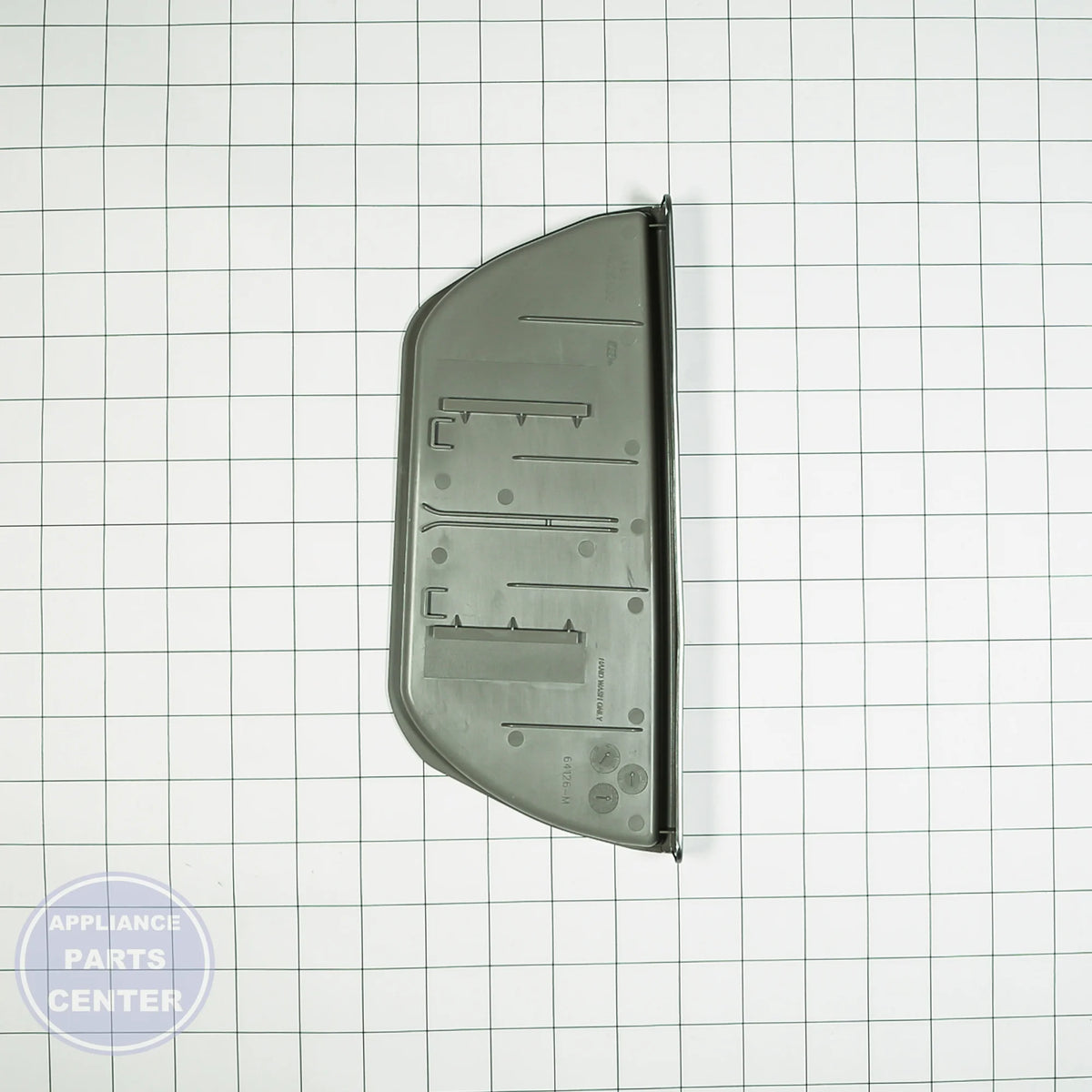 TRAY-DRIP WPW10305897 - Side view with 10-pound weight capacity