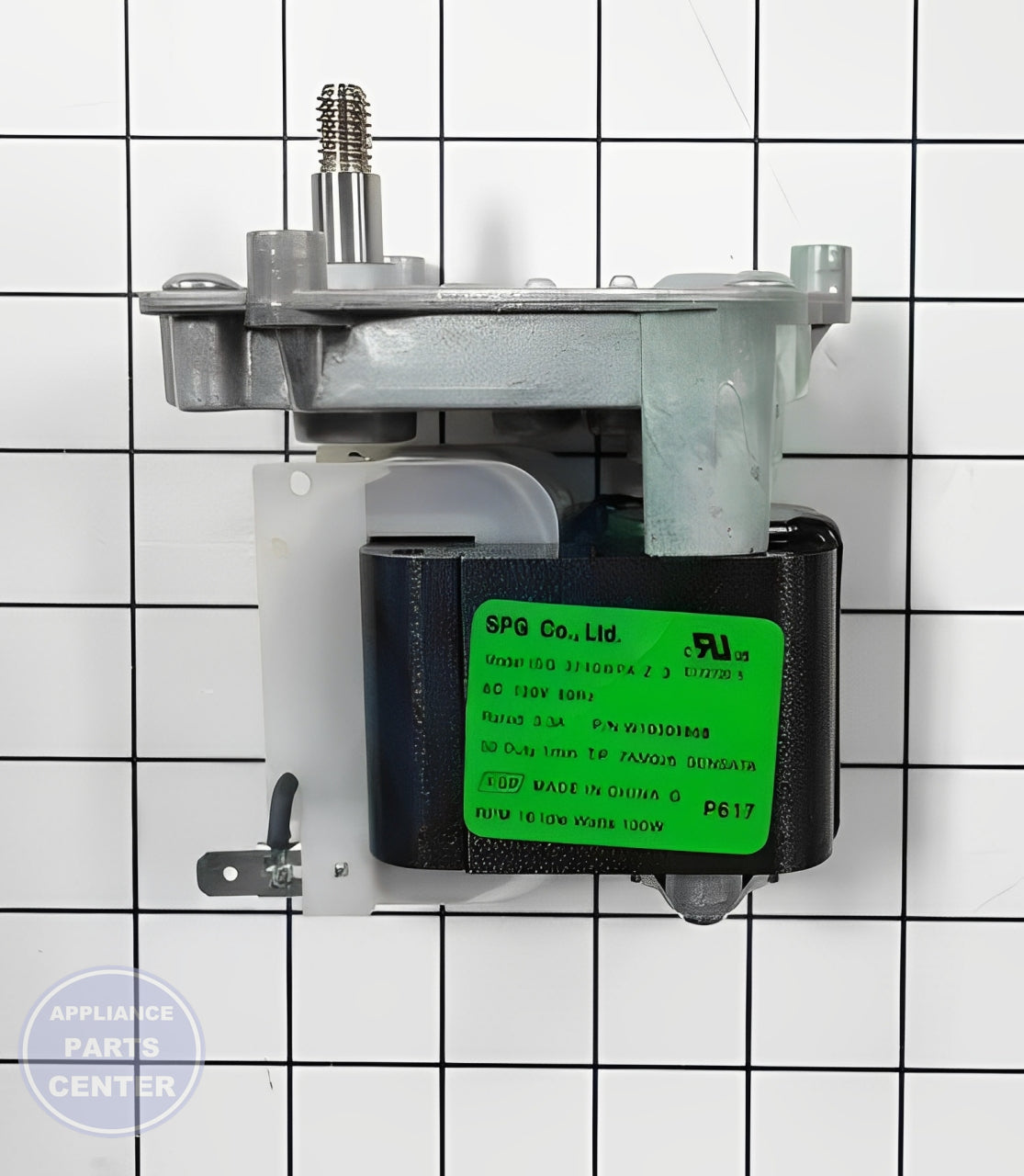 Whirlpool Refrigerator Motor WPW10309868 - Detailed view of durable construction