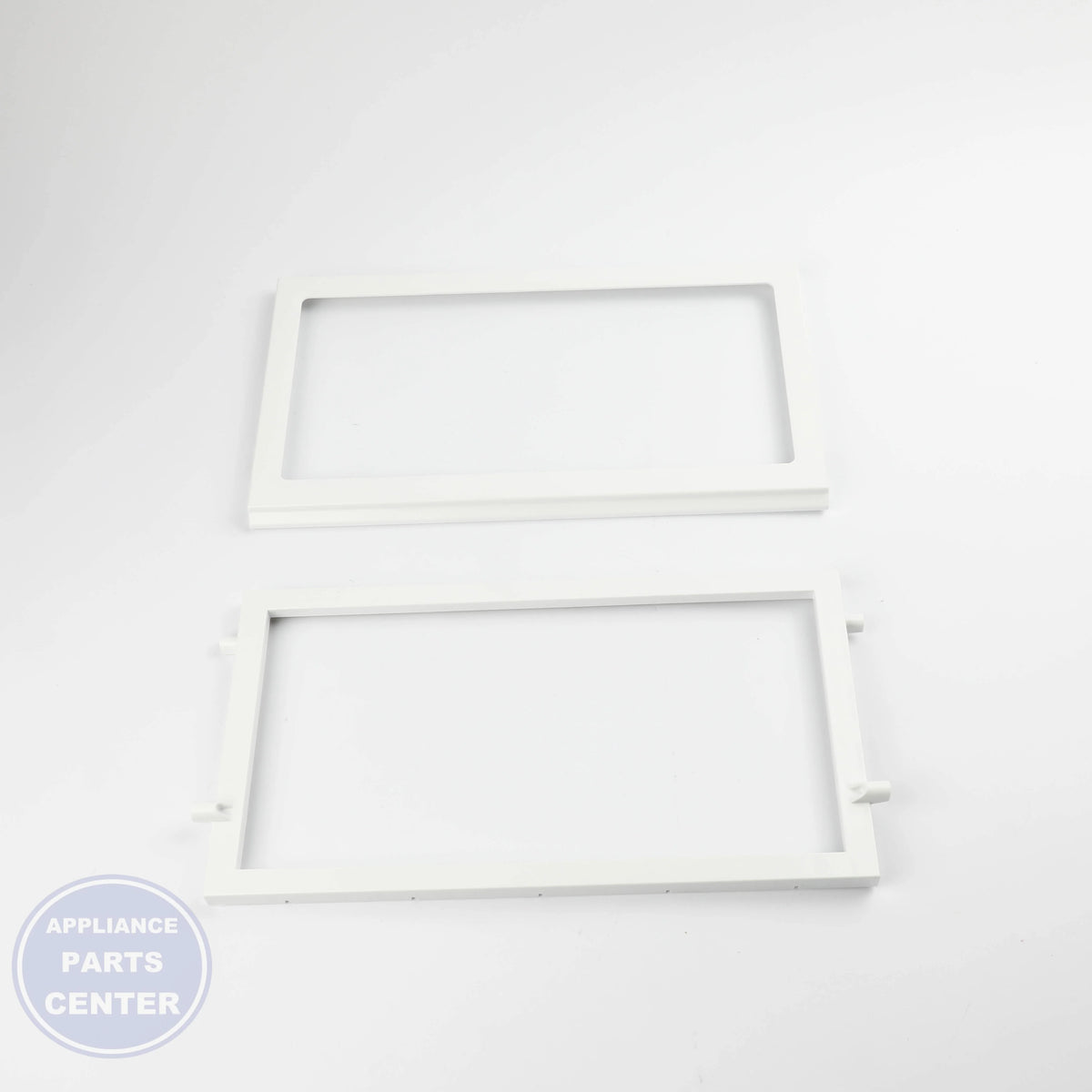Shelf-Glas WPW10313893 - Side view with 25 lbs weight capacity