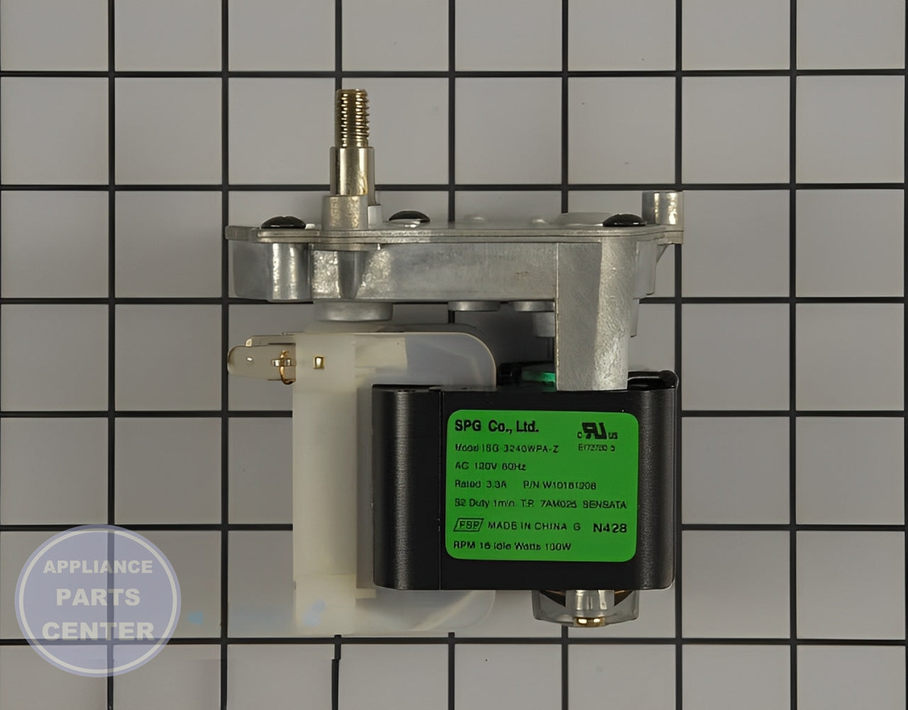 WHIRLPOOL REFRIGERATOR MOTOR WPW10317991 - Main view showing efficient cooling for WPL Refrigerator models