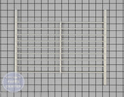 Whirlpool Wire Shelf WPW10318951 - Main view showing durable construction for multiple models