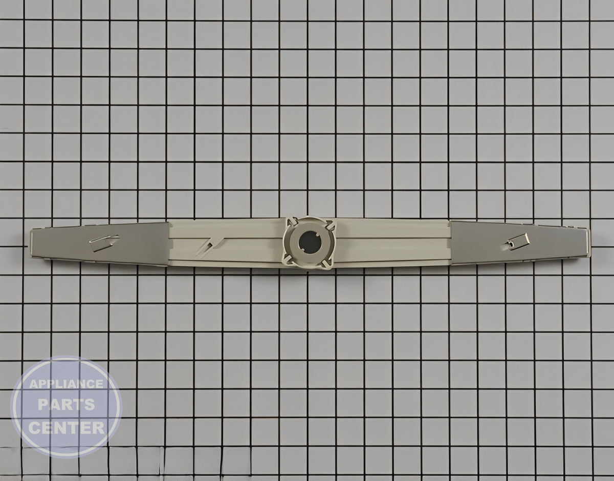 WHIRLPOOL DISHWASHER LOWER SPRAY ARMS WPW10319027 - Detailed view of wash arm support features