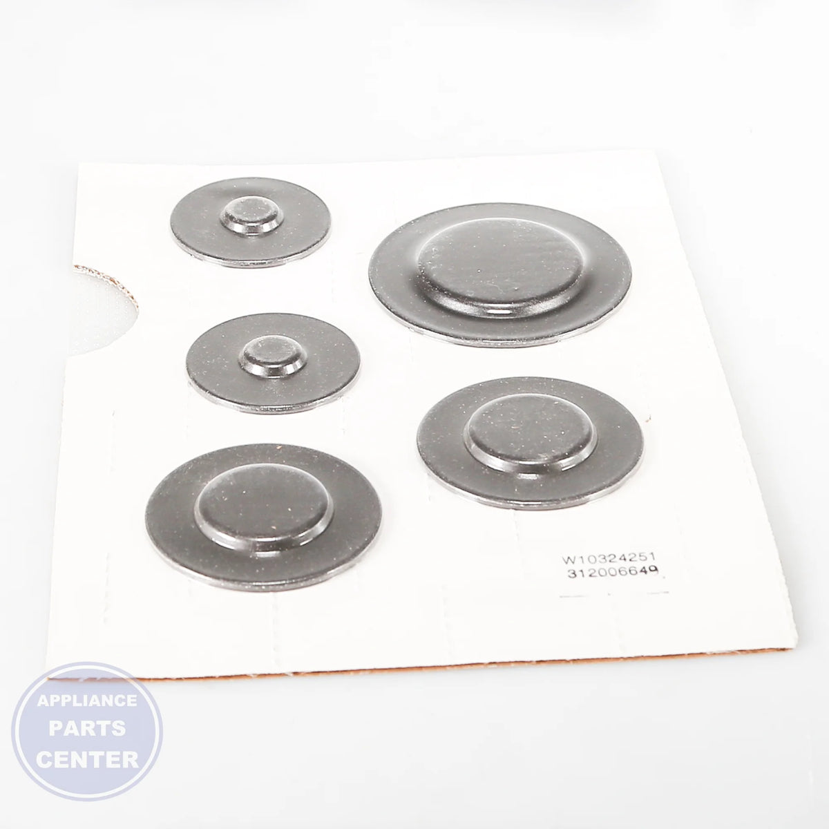 WPL CAP-BURNER WPW10324251 - Main view showing heat resistance for W10324251