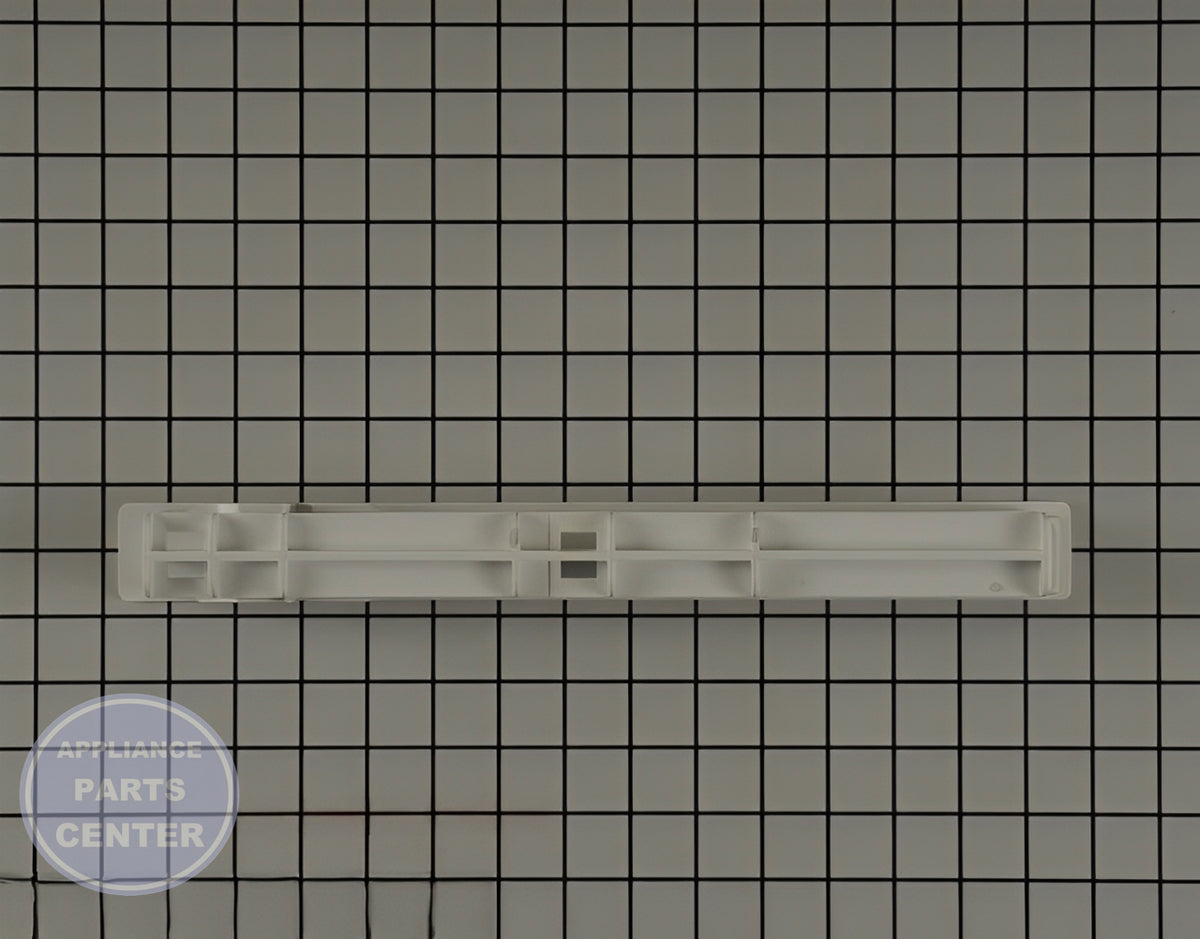WHIRLPOOL DRAWER SLIDE RAIL WPW10326469 - Side view with precise measurements