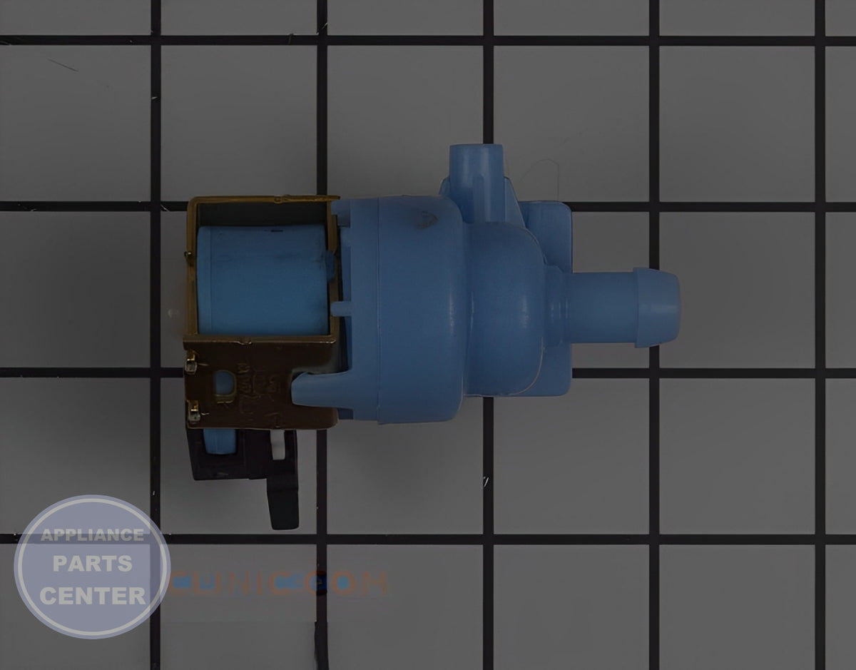 WHIRLPOOL DISHWASHER WATER INLET FILL VALVE WPW10327249 - Detailed view of valve & float assembly