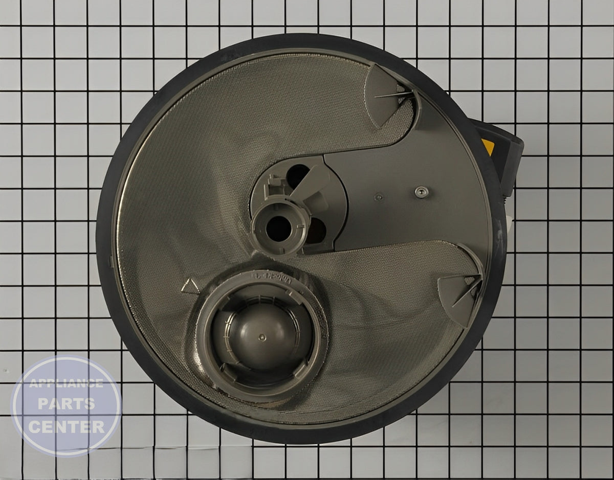Dishwasher Pump & Motor WPW10328226 - Side view with 10 lbs water flow capacity