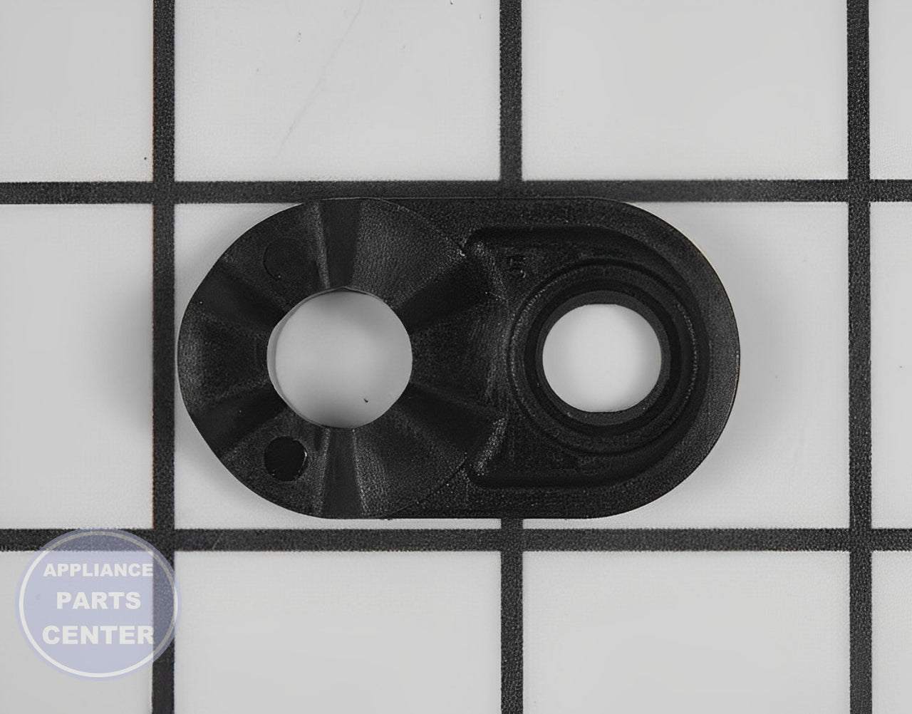 WHIRLPOOL DOOR CAM BLACK WPW10329686 - Main view showing hinge functionality for WPL Ice Machine, Freezer, Refrigerator