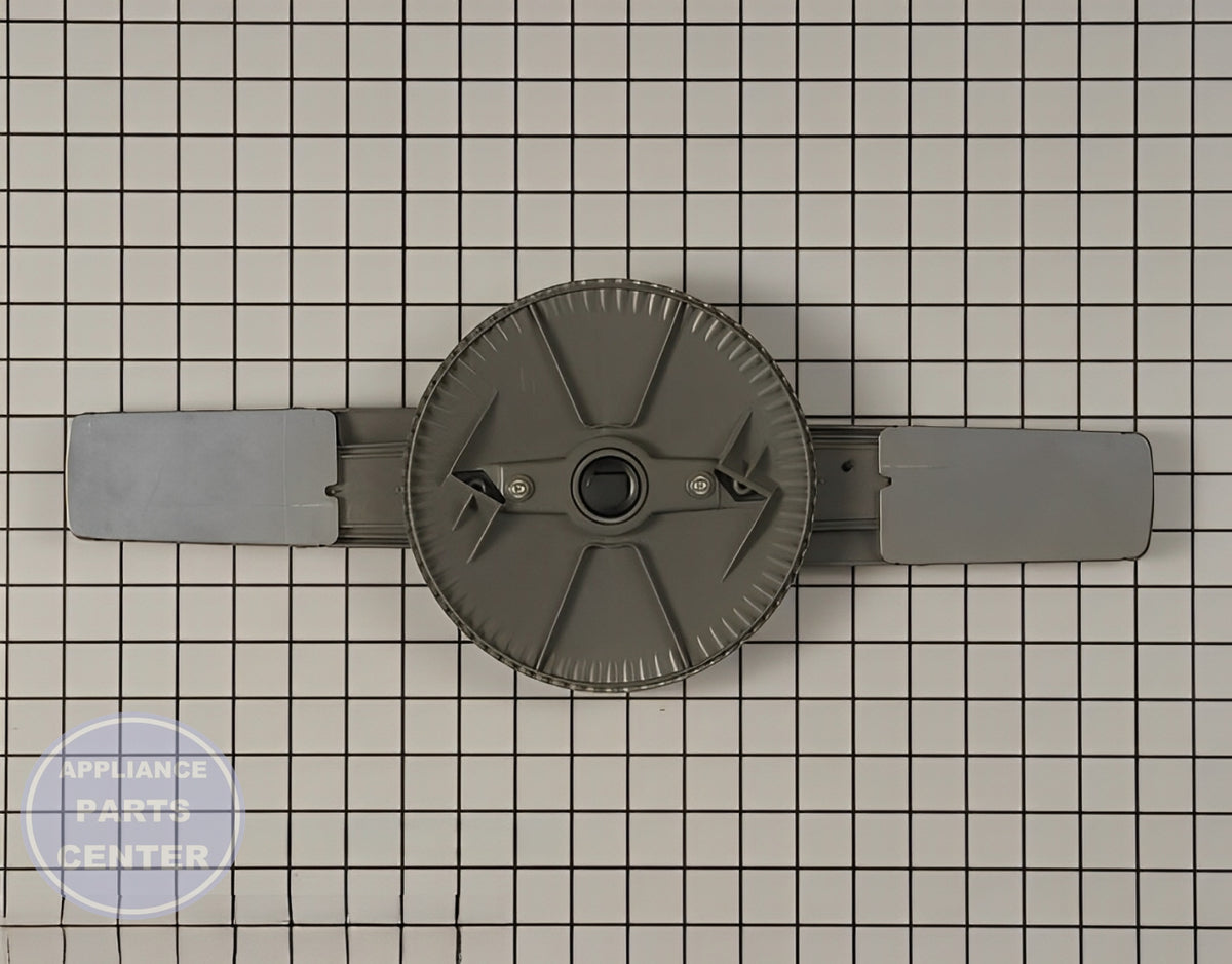 WHIRLPOOL DISHWASHER SPRAY ARM WPW10330588 - Detailed view of wash arm technical details